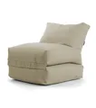 Produktbild: mokebo Outdoor Sitzsack 'Der Summerdream', Bean Bag mit Füllung oder Gartenliege für Indoor & Outdoor, auch als Outdoorkissen, Relaxliege oder Liege für Kinder & Erwachsene in Sand