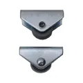 Produktbild: Mini-Bockrolle Ø 15 mm - 20 kg 2er Set Möbelrolle Dörner+Helmer