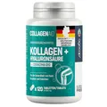 Produktbild: Kollagen Kapseln - Hyaluronic acid & Collagen komplex, 120 kapseln. Enriched with Coenzym q10 and hyaluron kapseln. Kollagen für die Gelenke und Haut, Collagen. Laboratory Tested & Registriert in Deu