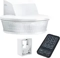 Produktbild: Steinel Bewegungsmelder sensIQ S EVO 034955 | PIR Sensor | 300° | 20m | IP54 | Aufputz | weiß