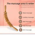 Produktbild: Anti Cellulite Massageroller Holz, Premium Massage, Massagegerät