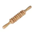 Produktbild: Massage roller Massagegerät Massageroller Holzmassagegerät Massagehilfe 2 Griffe