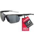 Produktbild: ALPINA DEFEY HR - Verspiegelte und Bruchsichere Sport- & Fahrradbrille Mit 100% UV-Schutz Für Erwachsene, black-white