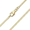 Produktbild: MATERIA by Matthias Wagner Panzerkette Damen Gold 585 Echtgold 42cm 1,6mm weit K94-42