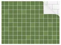 Produktbild: Bilderdepot24 Küchenrückwand grün dekor einfarbig Fliesenoptik Mosaik Fliesen Grün, (1-tlg., Nischenrückwand - für Fliesenspiegel ohne Bohren - matt), Spritzschutz Rückwand Küche Herd - Folie selbstklebend versch. Größen