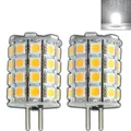Produktbild: 2x G6.35/GY6.35 LED 6 Watt 12V AC/DC dimmbar tageslichtweiß kaltweiß Lampe