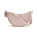 Produktbild: LARKSON Crossbody Bag Damen & Herren Rosa - Solveig Small - Umhängetasche im Halbmond Style - Halbrunde Schultertasche - Moon Bag Design - Wasserabweisend