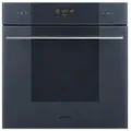Produktbild: Smeg Einbaubackofen Linea, Grau, Metall, Glas, A+, 59.7x59.2x54.8 cm, Made in Italy, Kühlgebläse, Schnellaufheizung, Vollglas-Innentür, Pyrolyse-Selbstreinigung, Küchen, Küchenelektrogeräte, Backöfen, Einbaubacköfen