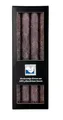Produktbild: Stearin Stabkerzen, 250 x 22 mm, Anthrazit / Schwarz, 4er-Pack, Bio - Kerzen / Stearin - Leuchterkerzen