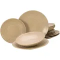 Produktbild: Creatable Kombiservice Lava Stone, Sand, Keramik, 12-teilig, Essen & Trinken, Geschirr, Geschirr-Sets, Kombiservice