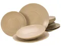 Produktbild: CreaTable - Lava Stone - Tellerset 12-tlg (Sand)