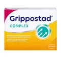 Produktbild: Grippostad Complex Trinkgranulat zur schnellen Symptomlinderung bei Schnupfen, erkältungsbedingten Schmerzen und Fieber, 20 St