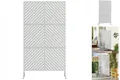 Produktbild: Sichtschutzscreen 100x50x180 Cm Aus Verzinktem Stahl