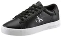 Produktbild: Calvin Klein Jeans CLASSIC CUPSOLE LACEUP LOW LTH Sneaker mit kontrastfarbigen Logodruck, Freizeitschuh, Halbschuh, Schnürschuh