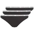 Produktbild: Tommy Hilfiger Underwear Bikinislip (3-St) mit schmalem Logobündchen schwarz S