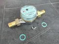 Produktbild: Kalt Wasserzähler Wasseruhr Uhr 1/2