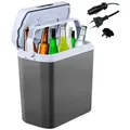 Produktbild: Arebos Elektrische Kühlbox 20L Mobil, Kühlschrank mit ECO Modus zum Kühlen & Warmhalten, 2 Programme: COLD & HOT grau
