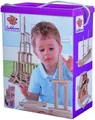 Produktbild: Eichhorn Kleinkindwelt Holzbaukasten 200 Steine mit Vorlagen 100001612