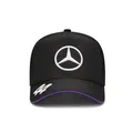 Produktbild: MERCEDES AMG PETRONAS F1 2024 Lewis Hamilton Trucker Kappe - Schwarz - Einheitsgröße