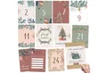 Produktbild: PAPIERDRACHEN Adventskalender 24 Karten Adventskalender - Geschenkidee in der Vorweihnachtszeit, zum Basteln und Verschenken