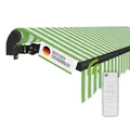 Produktbild: empasa Elektrische Gelenkarmmarkise 'Start Plus' Markise Sonnenmarkise Sonnenschutz, komplett vormontiert, Verschiedene Größen und Farben