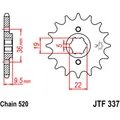 Produktbild: 14Z 520 Ritzel - Hochwertiges Teil von JT Sprockets für: Honda CR ME030 PE020