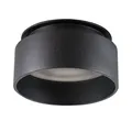 Produktbild: Kanlux GOVIK Deckenleuchte, schwarz, Alu, 1x GX5.3/GU10, max. 10W, rund, IP20