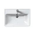 Produktbild: Laufen PRO A Waschtisch, 1 Hahnloch, mit Überlauf, 600x480, weiß, Farbe: Bahamabeige - H8189520181041