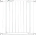 Produktbild: Hauck Türschutzgitter Clear Step Autoclose 2, White, auch als Treppenschutzgitter verwendbar, 75-80, flacher Durchgang