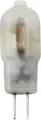 Produktbild: LightMe LM85126 LED EEK G (A - G) G4 Stiftsockel 1.2W = 12W Warmweiß (Ø x L) 12mm x 38mm 1St.