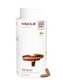 Produktbild: HAWLIK Vitalpilze Bio Reishi Pulver Kapseln - 250 Kapseln - Natürlicher Anbau - Schonende Trocknung - Vegan - Zuckerrohr-Dose