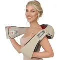 Produktbild: Donnerberg DAS ORIGINAL NM-089 Nackenmassagegerät in Beige mit Infrarotwärme und Vibration - Beige