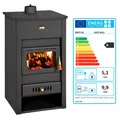 Produktbild: EEK A - Wasserführender Kaminofen Prity K2 CP W13- 5.1 + 9.9 Kw - EcoDesign 2022