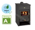 Produktbild: Kaminofen Warmwasserboiler Prity K2CP W13 Gusseisen Top BImSchV2 5,1+9,9 kw.