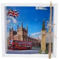 Produktbild: ZauberDeko Geldgeschenk Verpackung Urlaub London England Reise Geschenk Geburtstag Weihnachten