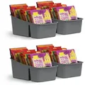 Produktbild: Pro Home Küchenorganizer für Gewürze und Tüten - Anthrazit - 4er Pack ( 4 Stück )
