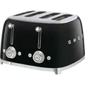 Produktbild: SMEG TSF03BLEU 4-Schlitz-Toaster Schwarz