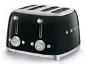 Produktbild: Smeg TSF03BLEU 4-Schlitz-Toaster Schwarz