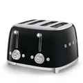 Produktbild: SMEG TSF03BLEU 4-Schlitz-Toaster 50's Retro Style, Schwarz