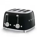 Produktbild: smeg Toaster TSF03BLEU (4 Scheiben, 2000W, Edelstahl, retro, schwarz) #1907267