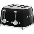 Produktbild: SMEG TSF03BLEU 4-Schlitz-Toaster Schwarz Toaster