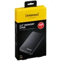 Produktbild: Intenso Memory Case 500 GB Externe Festplatte schwarz USB 3.0 abwärts NEU