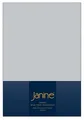 Produktbild: Janine Spannbettlaken Elastic-Jersey Baumwolle/Comfort Elastic 5002, Größe:100 x 200 cm, Farbe:Silber 18