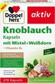 Produktbild: Doppelherz Knoblauch Kapseln mit Mistel + Weißdorn 270 Stück