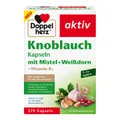 Produktbild: DOPPELHERZ Knobl.Kap.m.Mistel+Weißdorn+Vitamin B1 270 St.