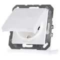 Produktbild: Jung Schuko-Steckdose 16A 250V Klappdeckel AS 1520 BFKIKL WW