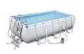 Produktbild: Bestway Power Steel Rectangular Frame Pool Set (404x201x100 cm), Stahlrahmenpool Set mit Filterpumpe