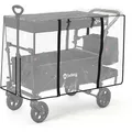 Produktbild: 110x60x75 cm Regenschutz Transparent für Bollerwagen Faltbar mit Dach - Sekey