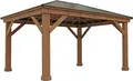 Produktbild: Westmann Holz Pavillon Devon 1216 Natur 490x371x315 cm