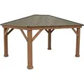 Produktbild: Westmann Holz Pavillon Devon 371 cm x 490 cm FSC®